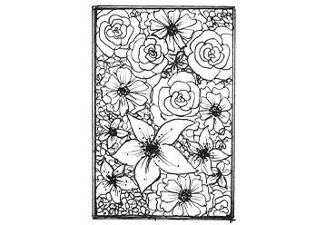 blanket floral arrangement