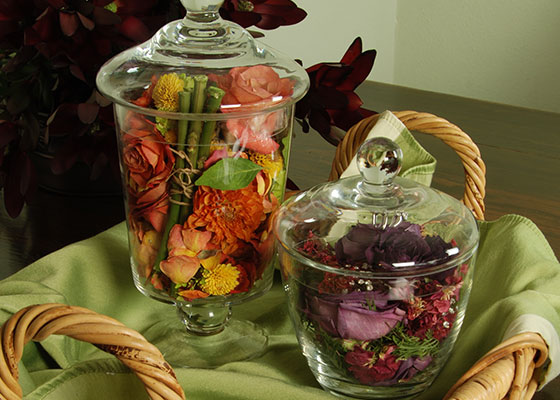 Tabletop Potpourri Keepsakes