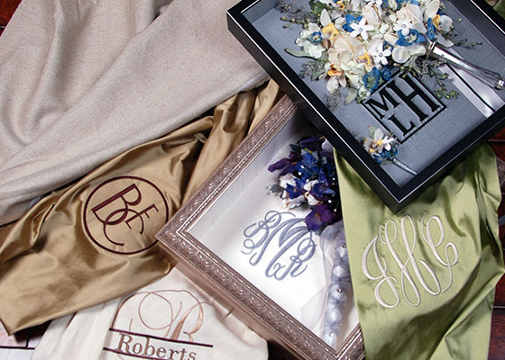 Embroidered Monograms