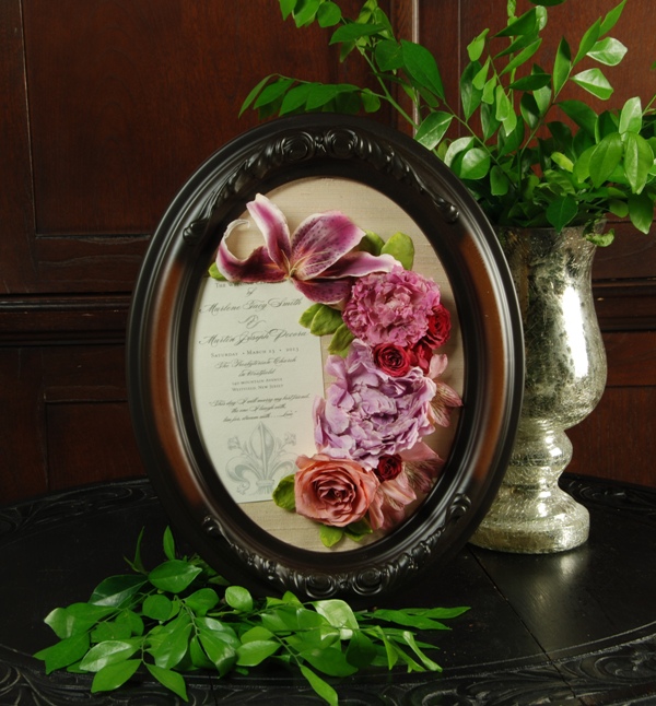 Preserving Wedding Flowers In A Keepsake Shadowbox - Cottage On Bunker Hill