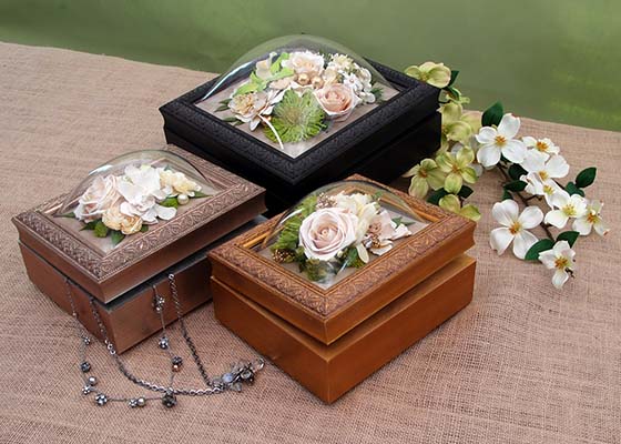 Floral Preservation Style Options from Shadowboxes to Custom Potpourri