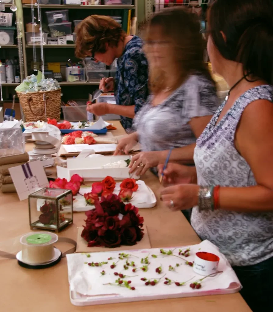 experienced flower preservation team