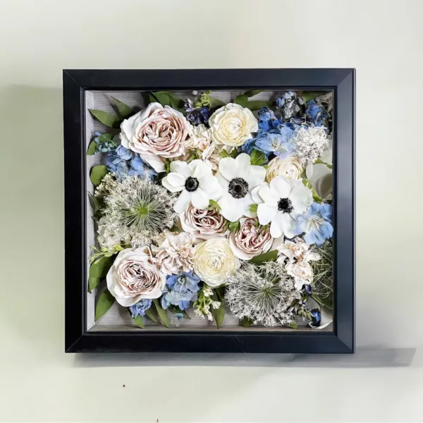 Floral Shadow Box | 10x10