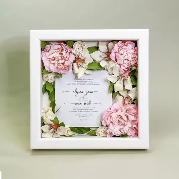 Floral Shadow Box | 10x10 - Image 4