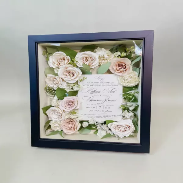 Floral Shadow Box | 12x12 - Image 2