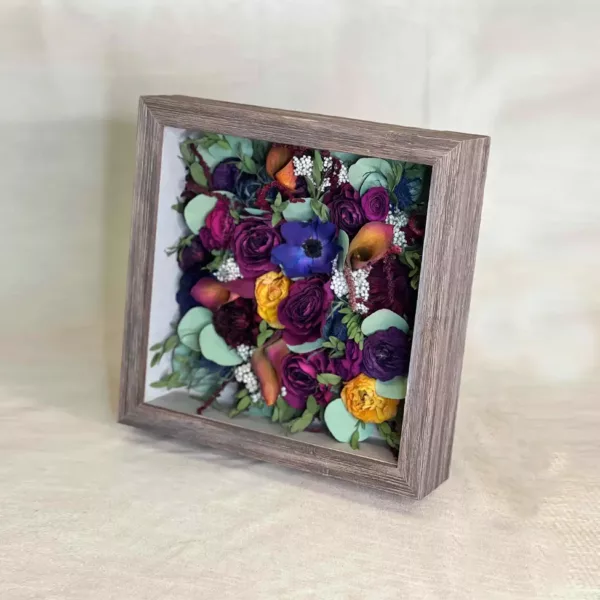 Floral Shadow Box | 12x12 - Image 3