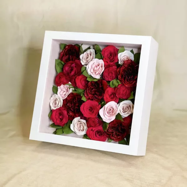 Floral Shadow Box | 12x12 - Image 4
