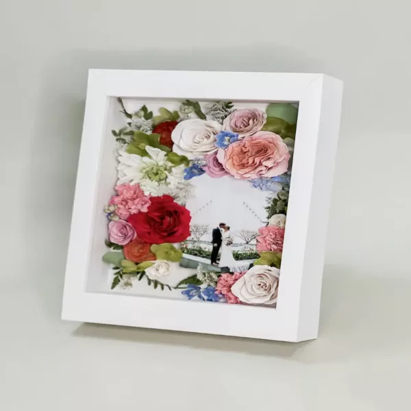 Floral Shadow Box | 12x12 - Image 5