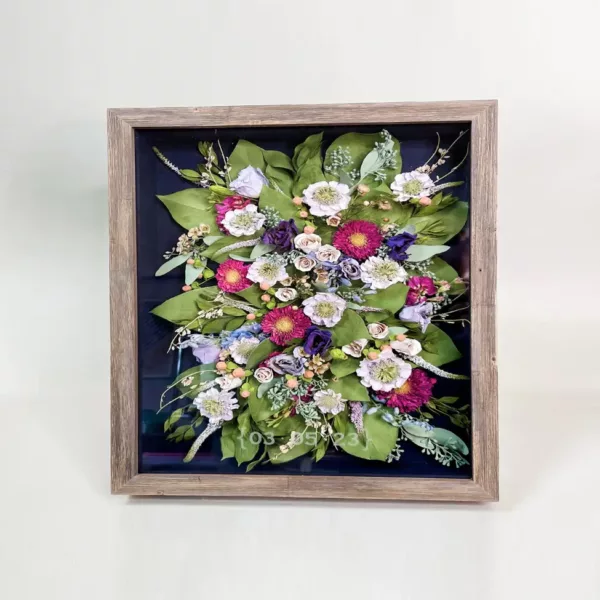Floral Shadow Box | 12x12 - Image 10