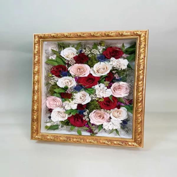 Floral Shadow Box | 12x12 - Image 11